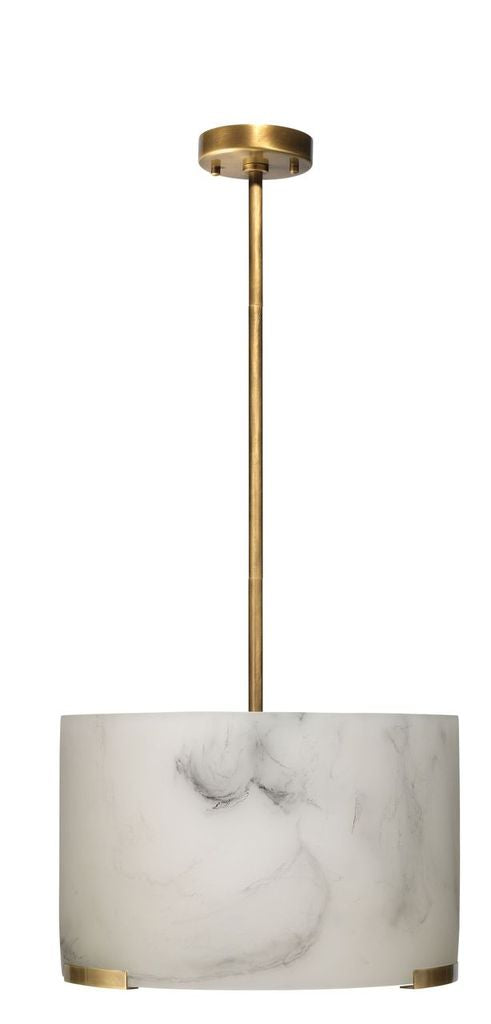Elancourt Alabaster Pendant - view 2