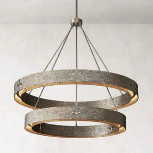 Elena 2-Tier Round Chandelier 60", two-tier - view 3
