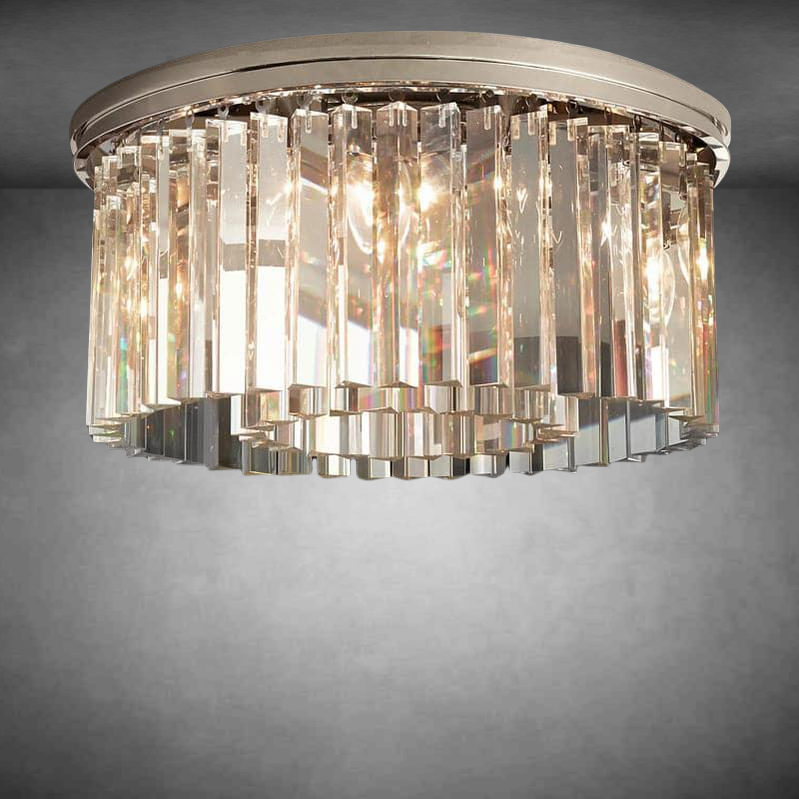 Riel Round Flushmount 19", flush mount - view 2