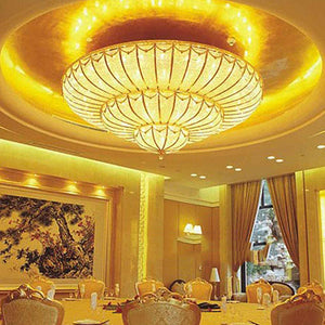 Empire luxury mounted chandelier, K9 crystal - view 2