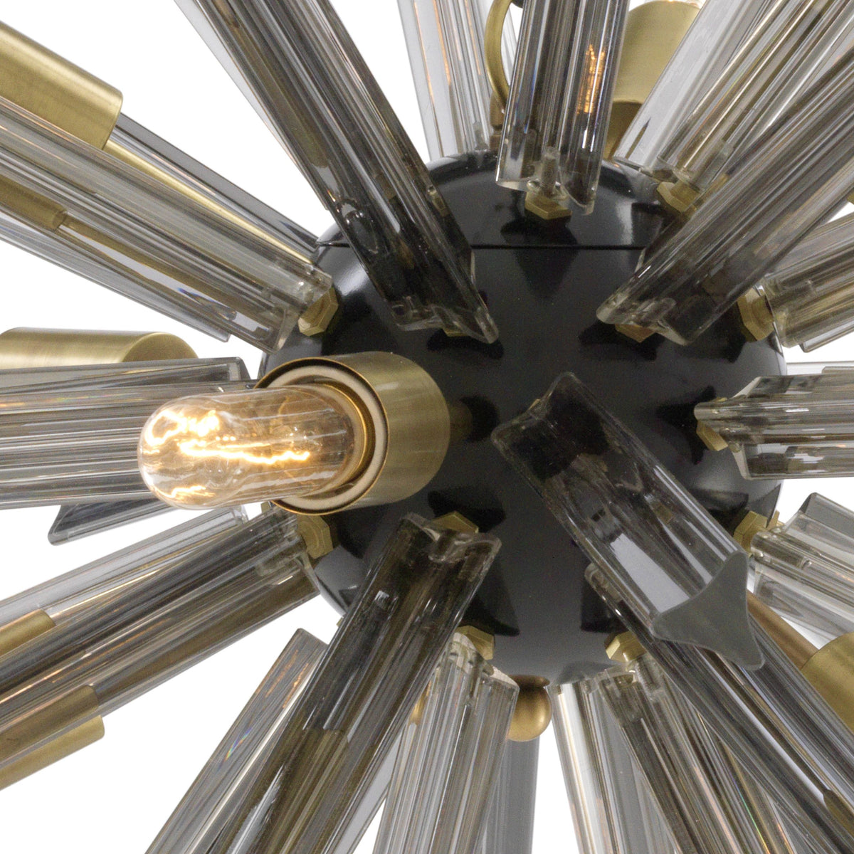 Pluto S Modern Brass Chandelier - Brass - view 2