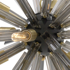 Pluto S Modern Brass Chandelier - Brass - view 2
