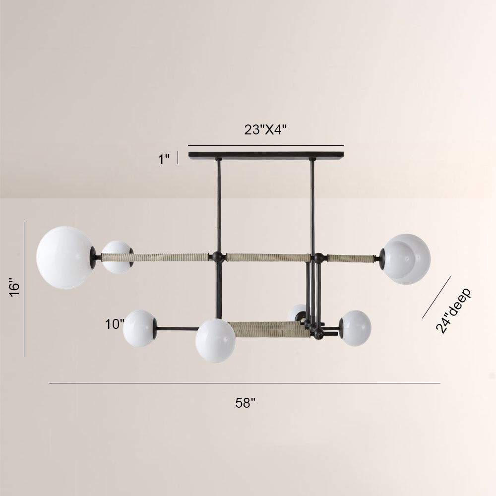 Erin Linear Chandelier - view 7