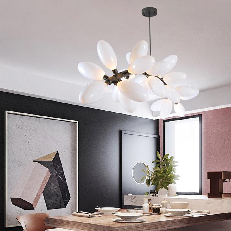 Artistic Linear Grape Chandelier - view 3