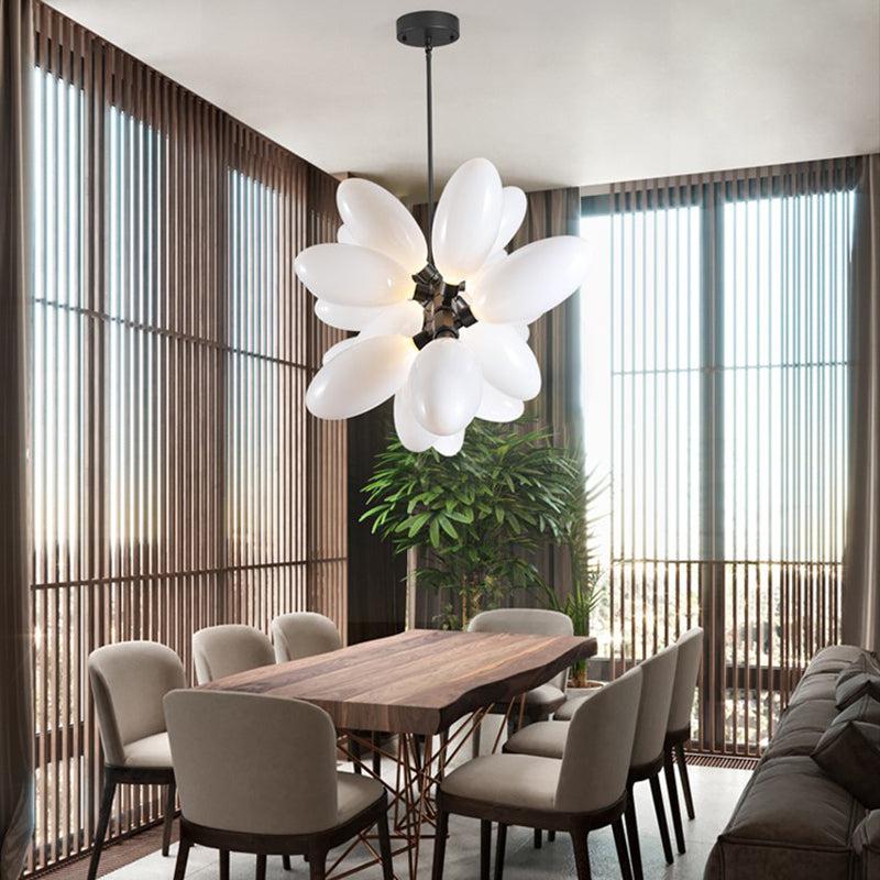 Artistic Linear Grape Chandelier - view 4