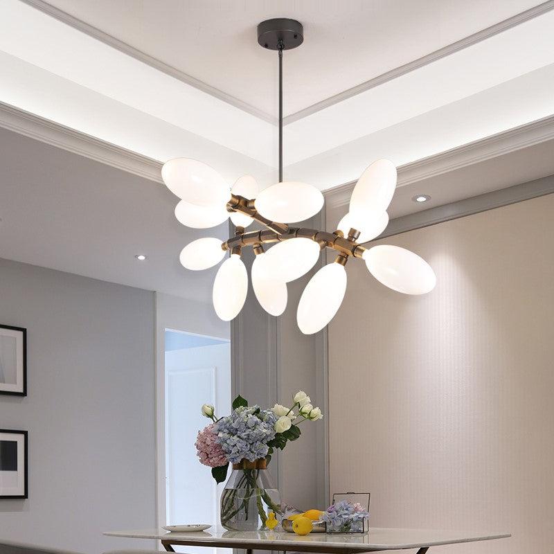 Artistic Linear Grape Chandelier - view 6