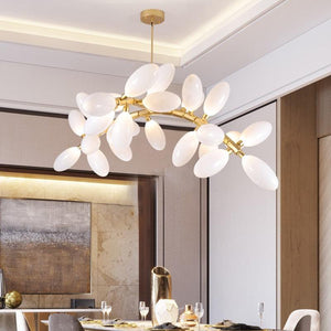 Artistic Linear Grape Chandelier 57" L - view 5