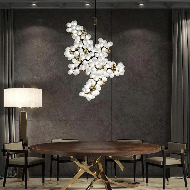 Luxury Escamoles Vertical Grape Chandelier - view 3