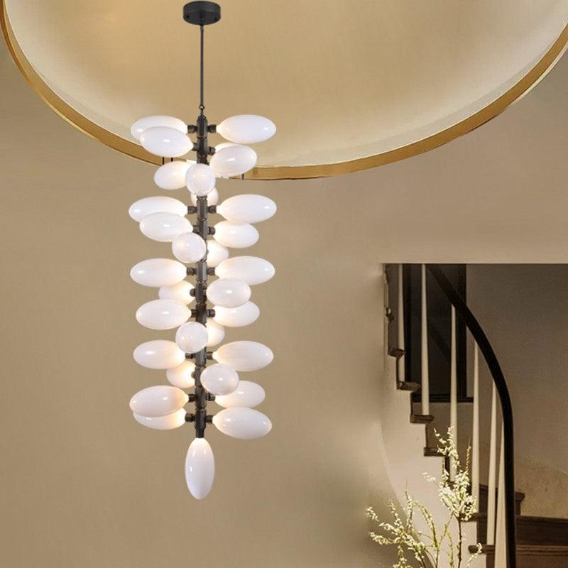 Vertical Long Grape Chandelier - view 2