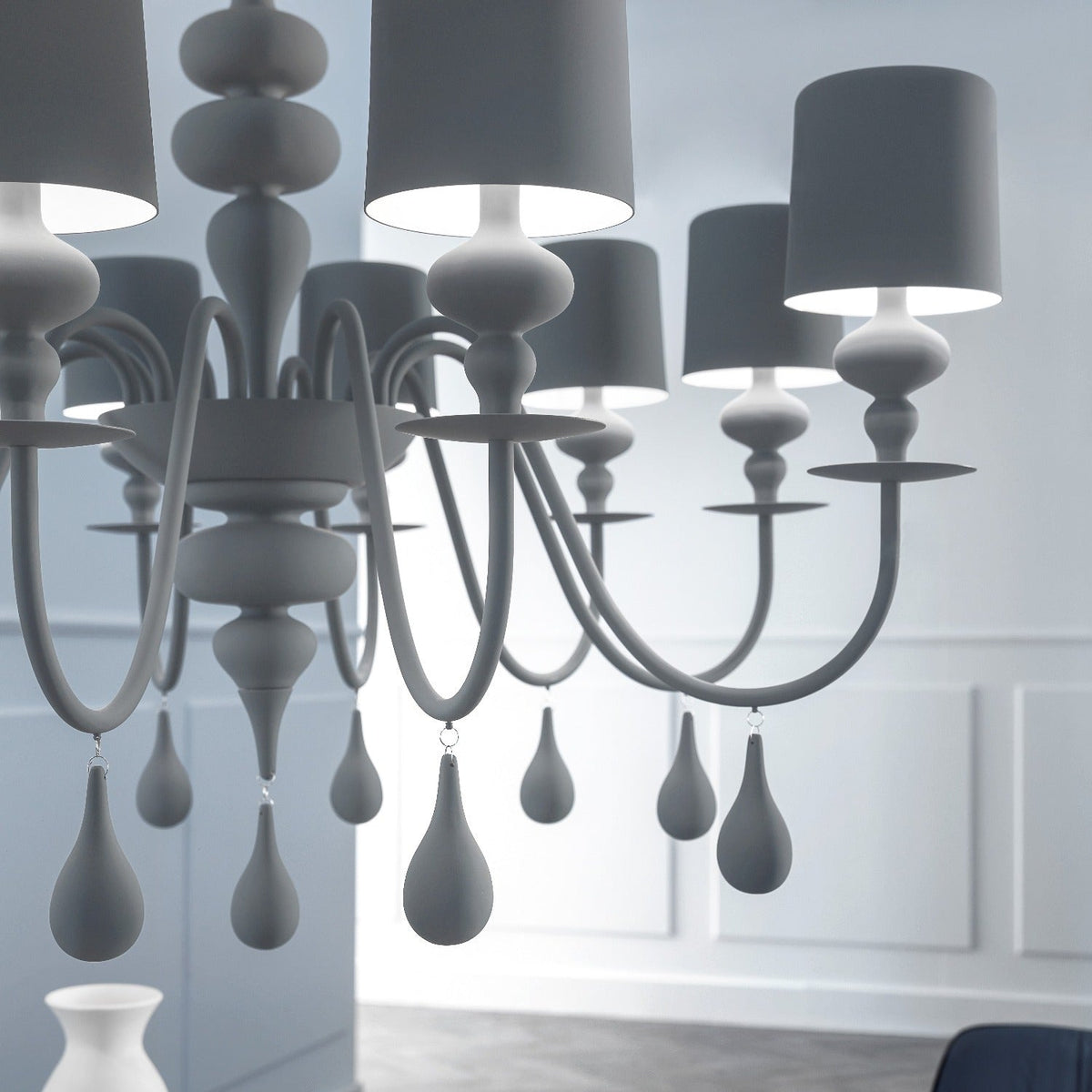 Eva Modern Chandelier 4 Sizes - view 2