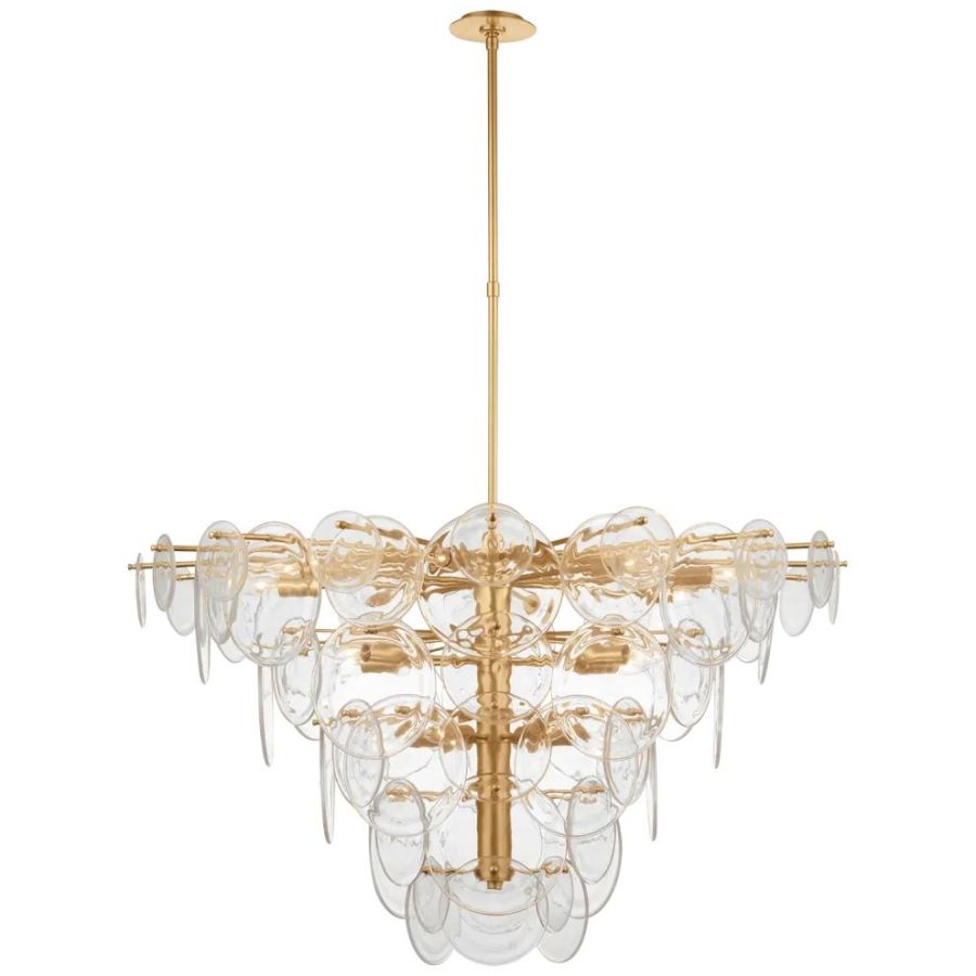 Trento Extra Large Chandelier 48"D - view 2
