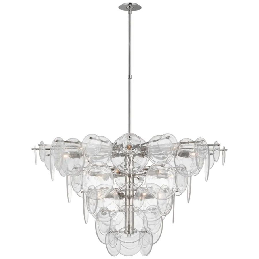 Trento Extra Large Chandelier 48"D - view 4