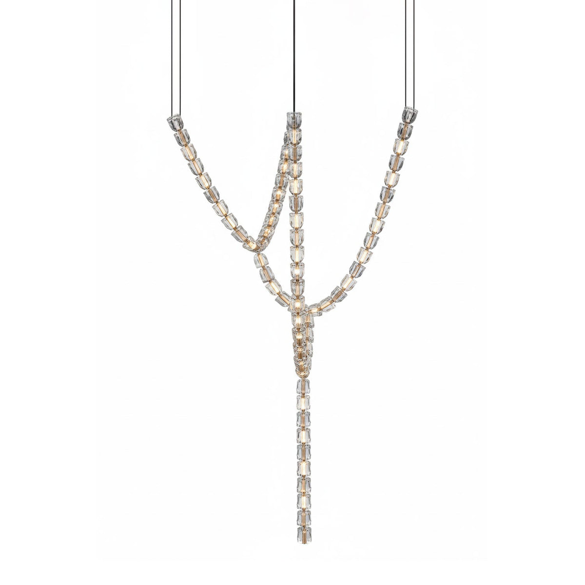 Gabriel Gold Crystal Chandelier - view 99