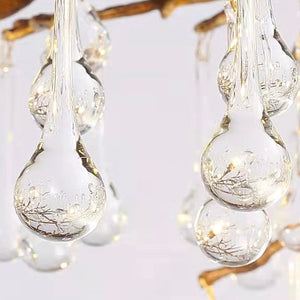 Stunning Tree Branch Crystal Chandelier with Clear Teardrop-shaped for Living/Dining Room - view 38