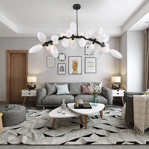 Fashion Grape Artistic Linear Chandelier - view 2