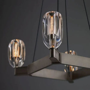 Favola 4 Ligtht Square Chandelier - view 6