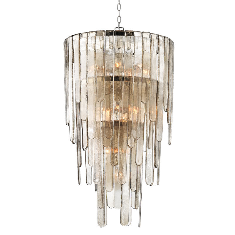 Fenwater 16-Light Cascade Pendant with Champagne Glass