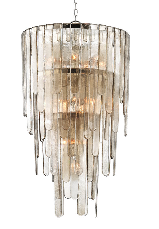 Fenwater 16-Light Cascade Pendant with Champagne Glass