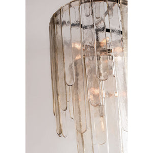 Fenwater 16-Light Cascade Pendant with Champagne Glass