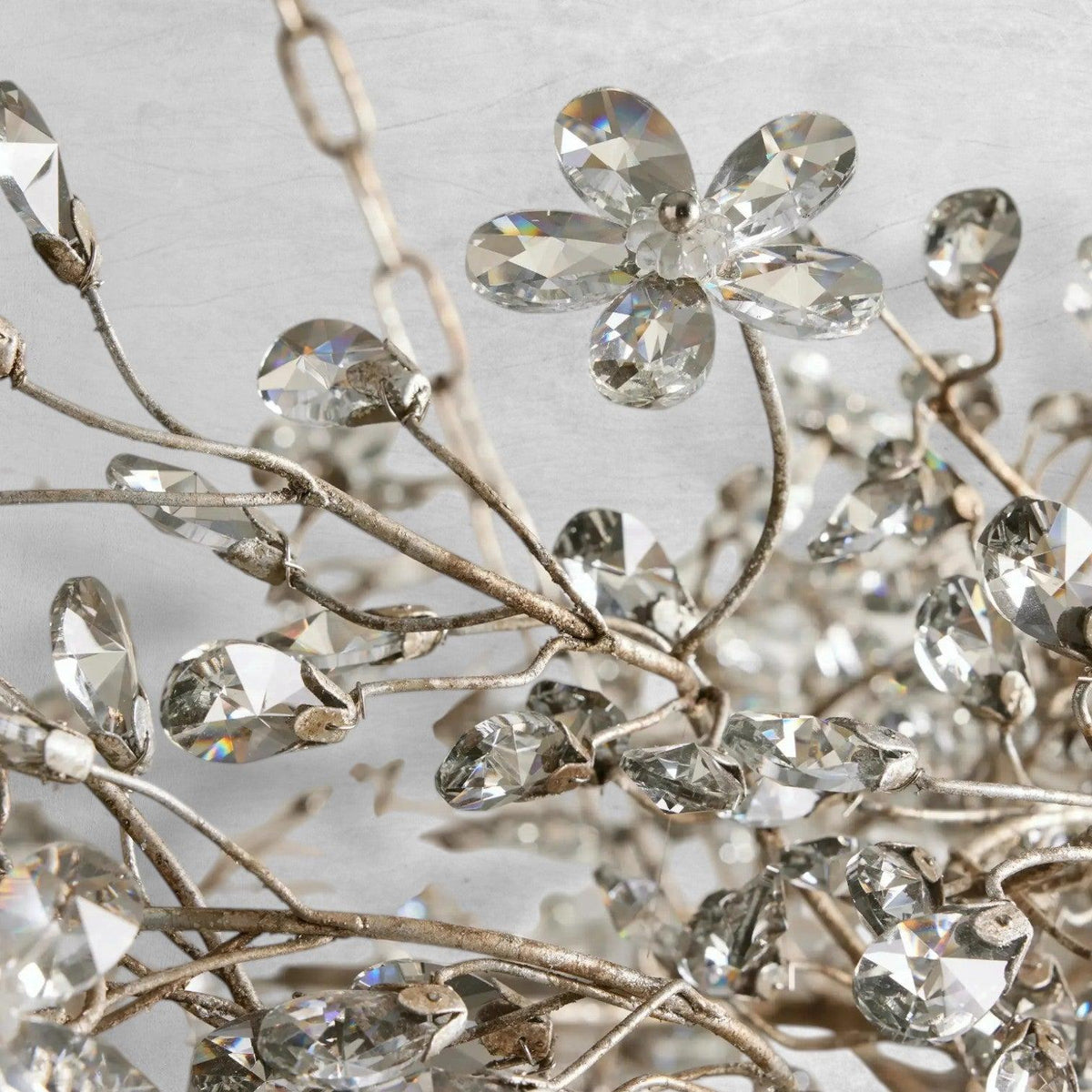 Fiore Crown Chandelier 39" 48" 60" - view 48