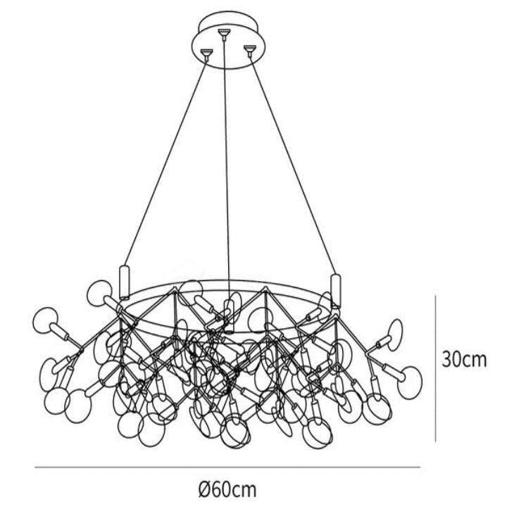 Firefly LED Chandelier - view 23
