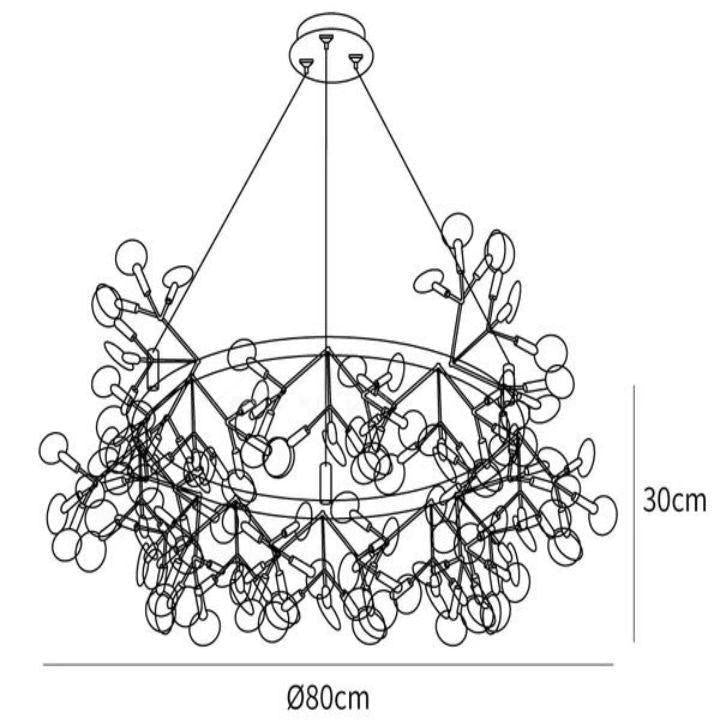 Firefly LED Chandelier - view 24