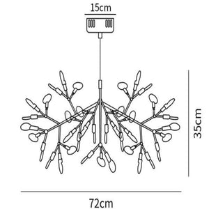 Firefly Modern Luxury Chandelier - view 2