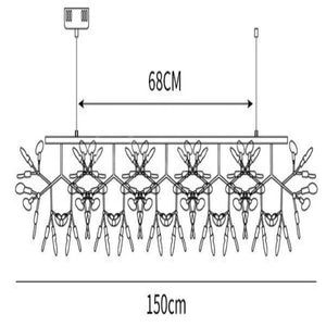 Firefly Modern Luxury Chandelier - view 3