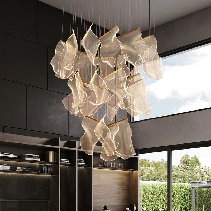 Flame Branch Chandelier - view 2