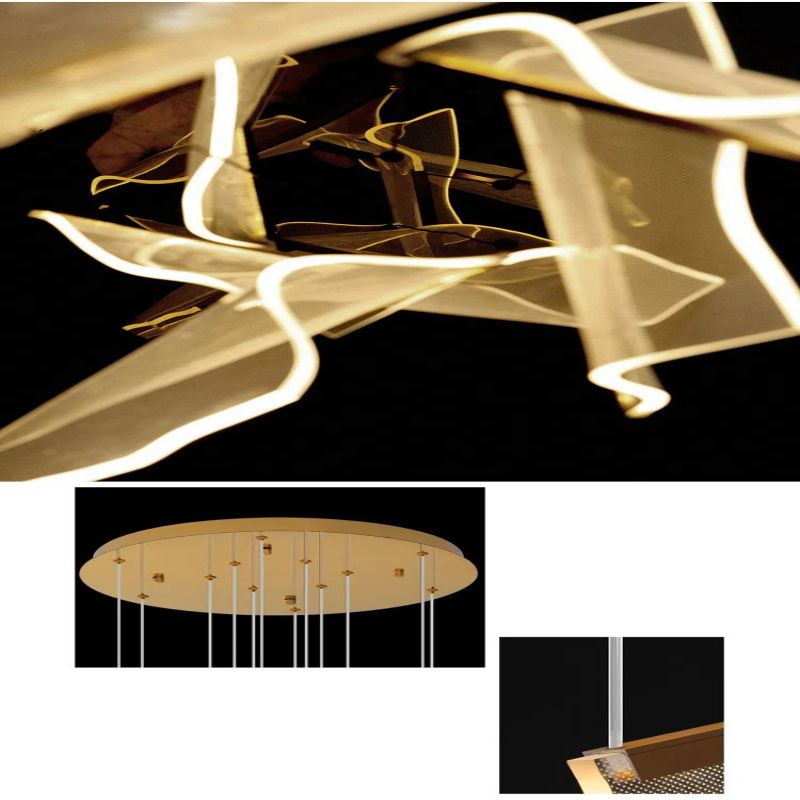 Flame Branch Chandelier - view 9