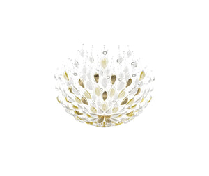 Floating Leaves Meteor Shower Crystal Spiral Chandelier - view 28