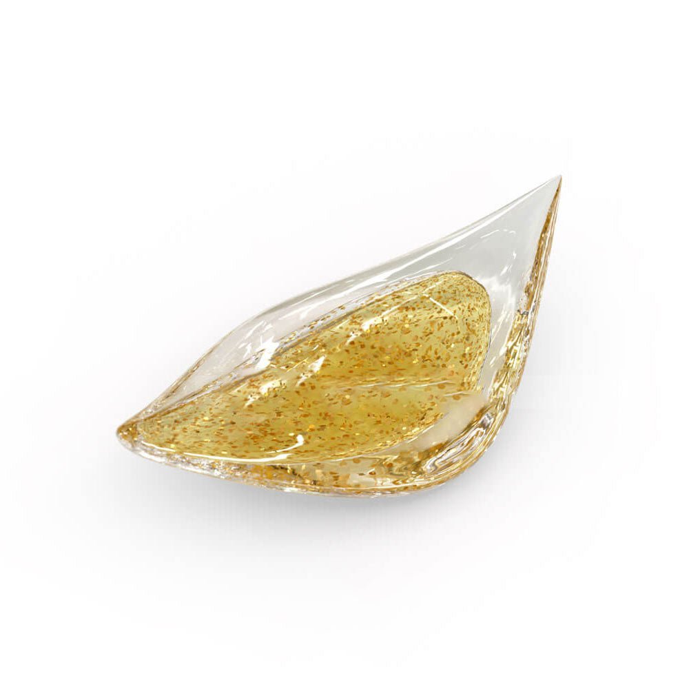 Floating Leaves Meteor Shower Crystal Spiral Chandelier - view 5