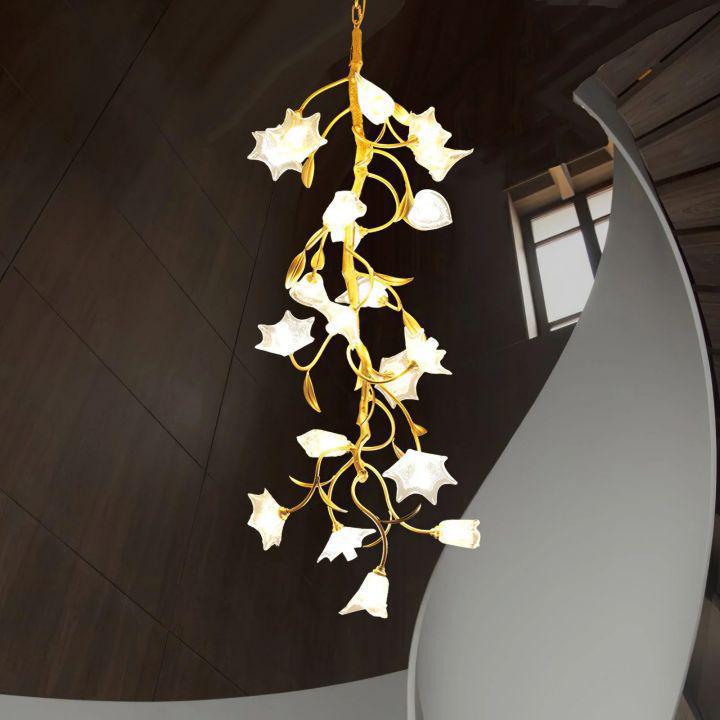 Flower Craftsman Chandelier - view 2