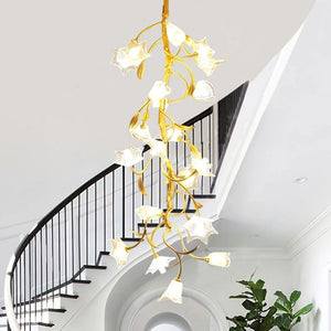 Flowers Craftsman Chandelier - view 5