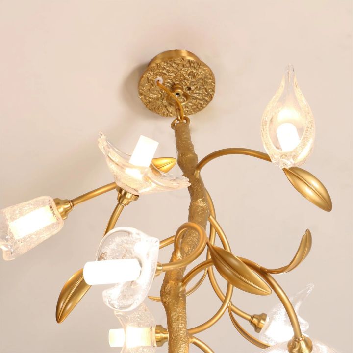 Flowers Craftsman Chandelier - view 8