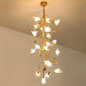 Flowers Craftsman Chandelier - view 10