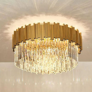 Fusion Flush Mount Chandelier - view 2