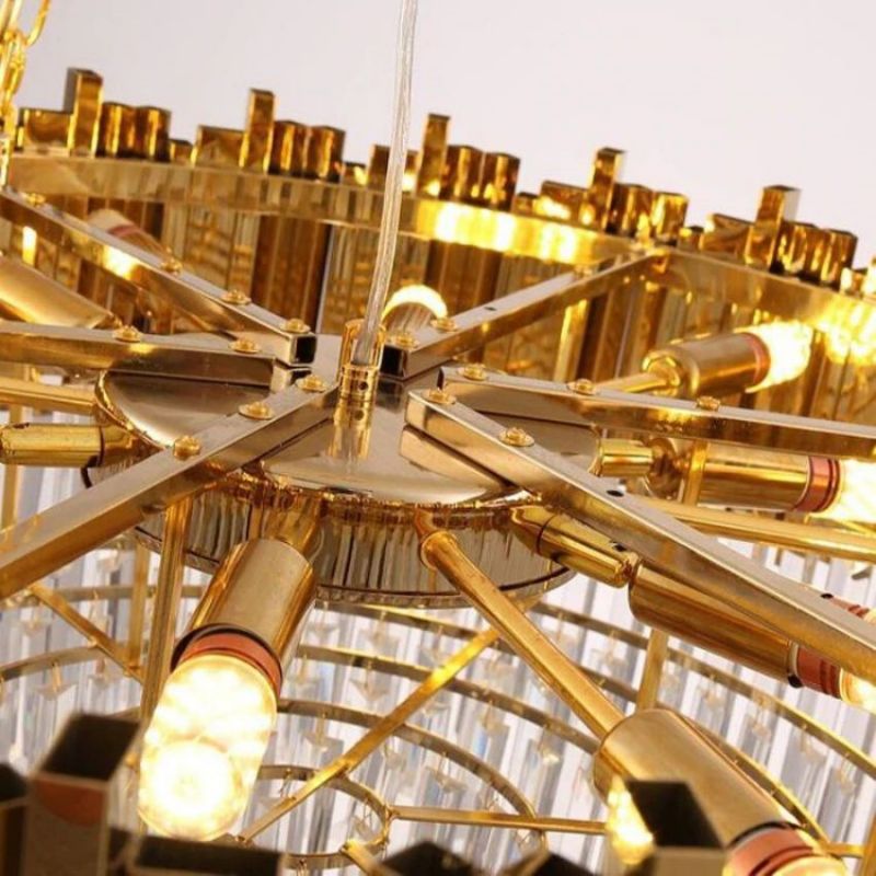 Fusion Flush Mount Chandelier - view 5