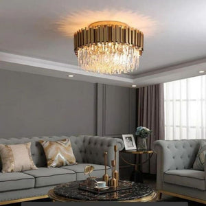 Fusion Flush Mount Chandelier - view 3