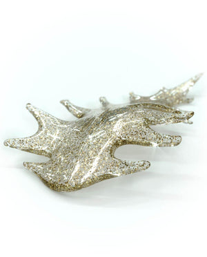 Galaxy Flying Leaves Meteor Shower Crystal Spiral Chandelier - view 30