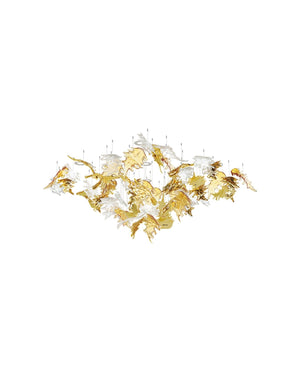 Galaxy Flying Leaves Meteor Shower Crystal Spiral Chandelier - view 7
