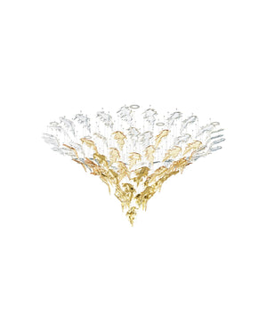 Galaxy Flying Leaves Meteor Shower Crystal Spiral Chandelier - view 10