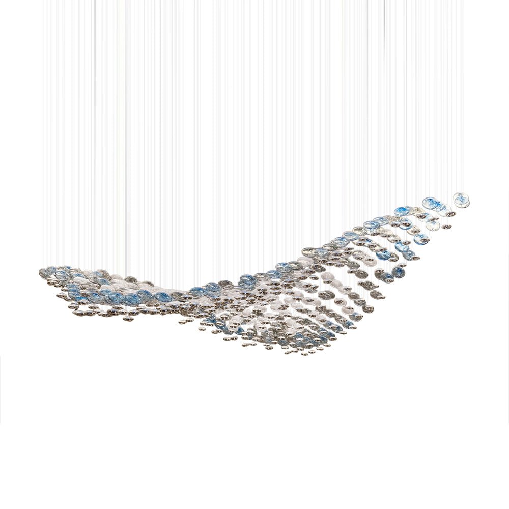 Galaxy Flying Surge Meteor Shower Crystal Spiral LED Chandelier - view 8