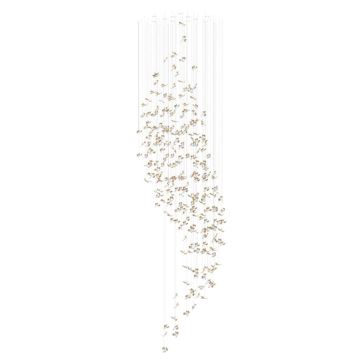 Galaxy Frosted Petals Frozen Chandelier - view 13