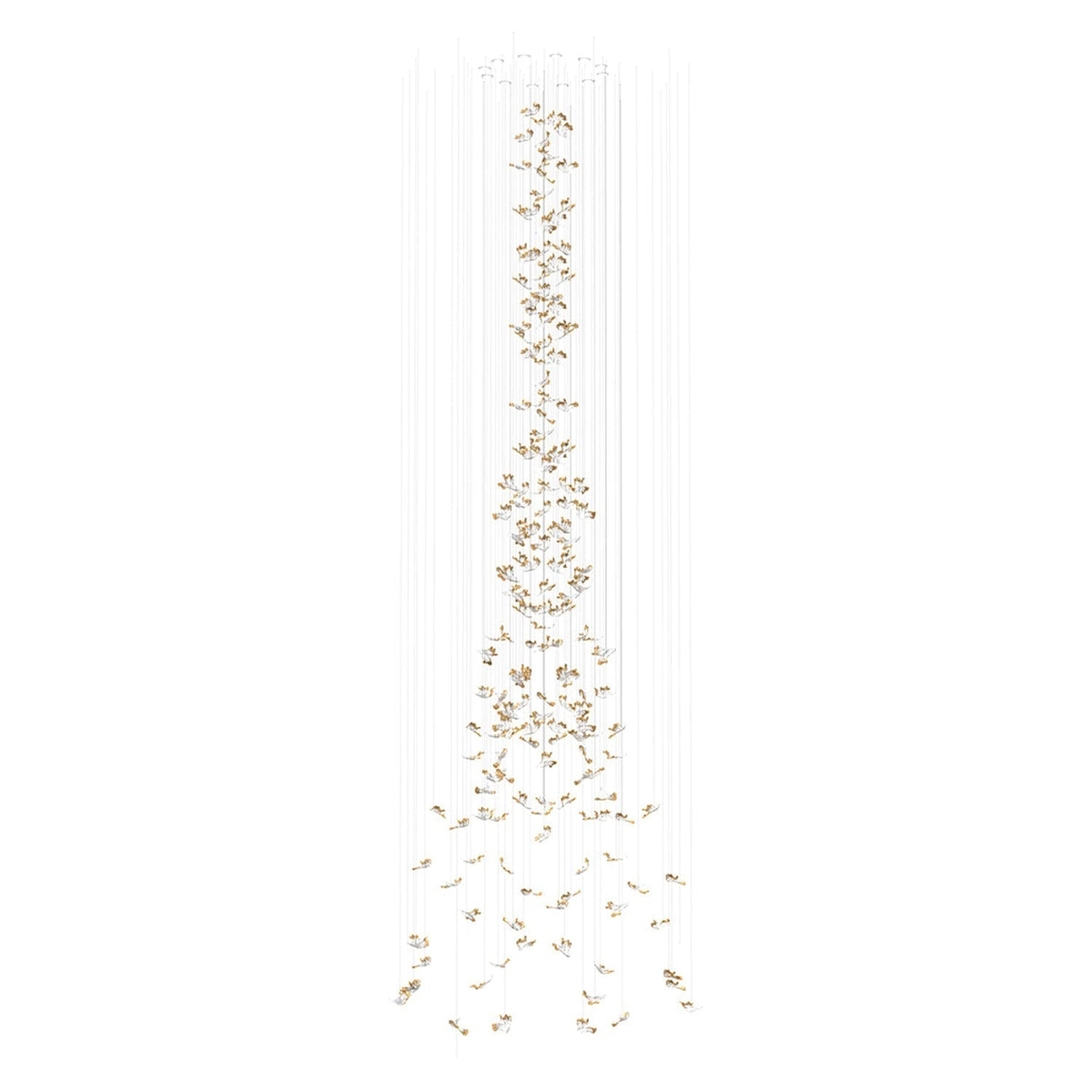 Galaxy Frosted Petals Frozen Chandelier - view 9