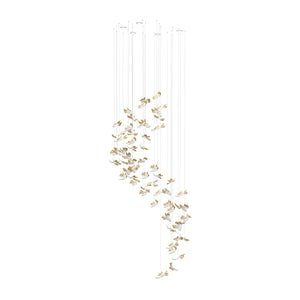 Galaxy Frosted Petals Frozen Chandelier - view 11