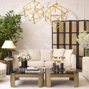 Brigitte Modern Brass Chandelier - view 7