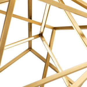 Brigitte Modern Brass Chandelier - view 4
