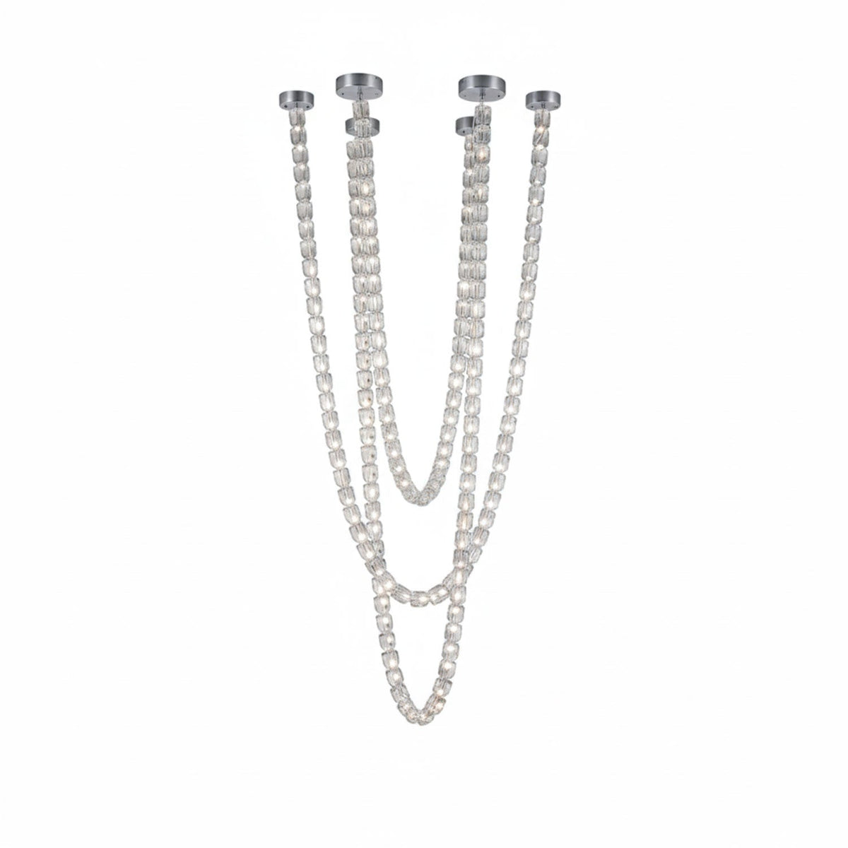 Gabriel Chrome Crystal Chandelier - view 87
