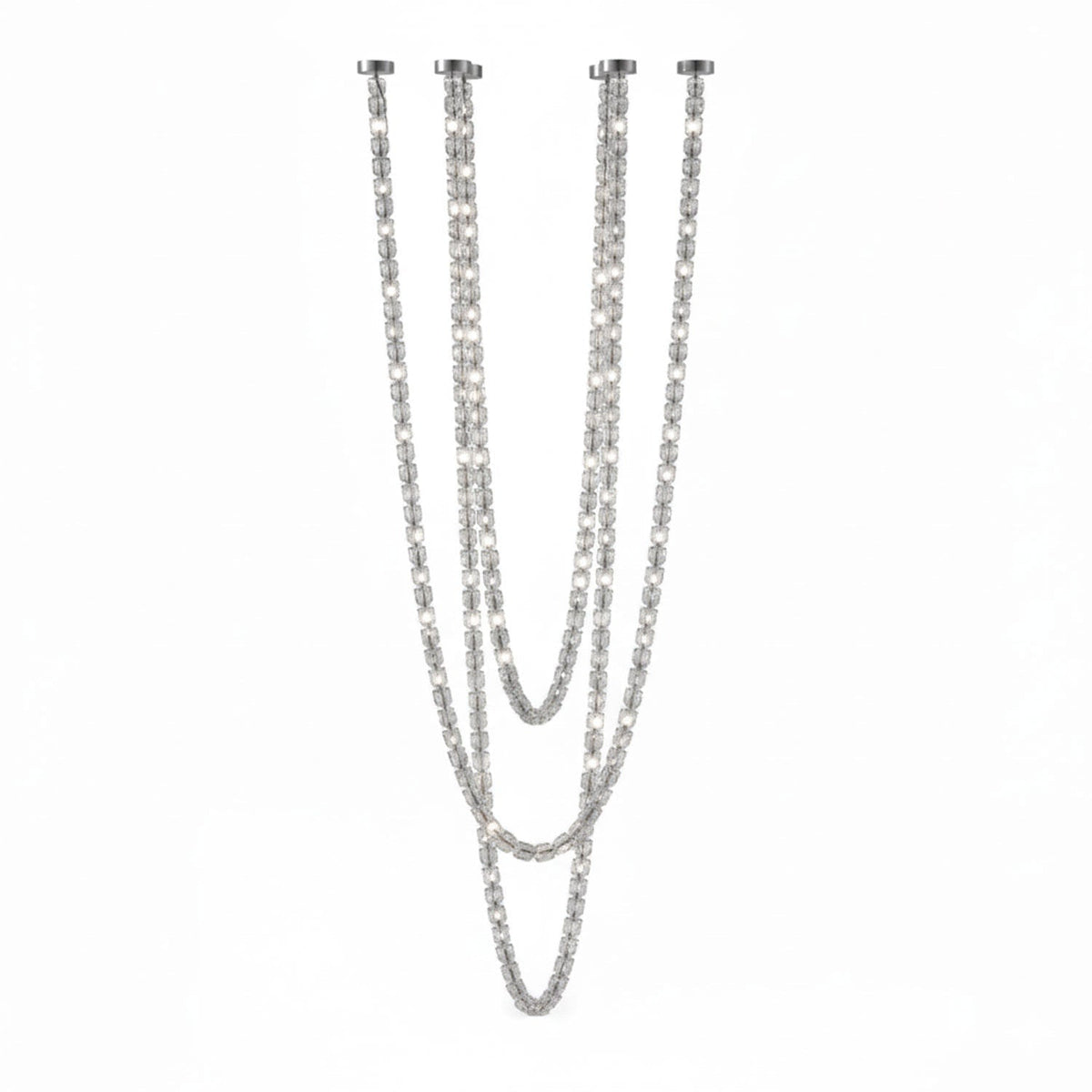 Gabriel Chrome Crystal Chandelier - view 92